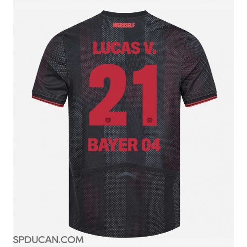 Muški Nogometni Dres Bayer Leverkusen Lucas Vazquez #21 Domaci 2025-26 Kratak Rukav